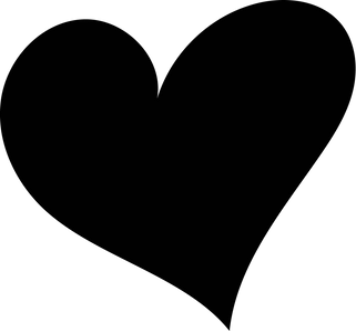 Black Heart Illustration